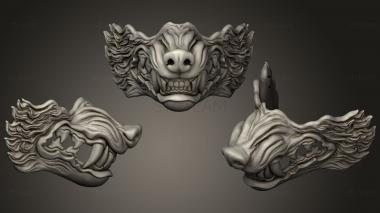 3D model Wolf Mask (STL)